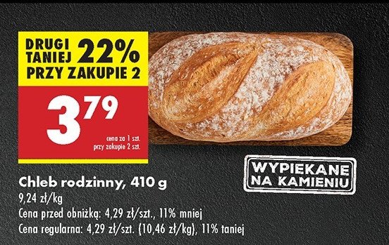 Chleb rodzinny promocja w Biedronka