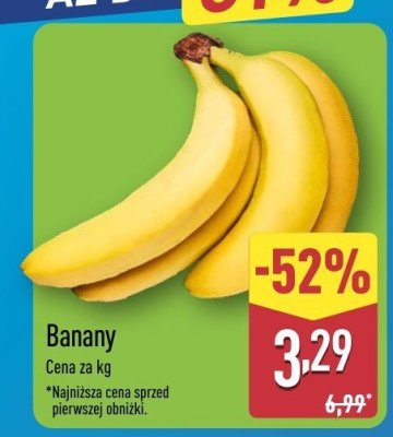 Banany Aldi promocja w Aldi
