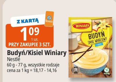 Budyń/Kisiel Winiary Nestle promocja w Leclerc