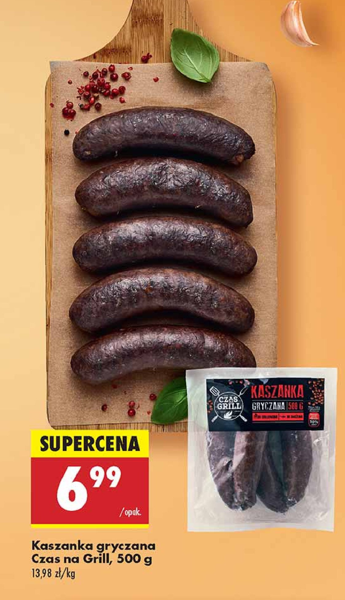 Kaszanka gryczana Czas na grill promocja