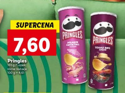 Chipsy prawn cocktail Pringles promocja