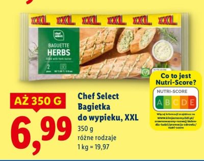 Bagietka do wypieku Chef Select, XXL promocja w Lidl