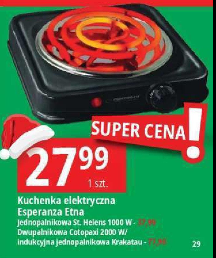 Kuchenka indukcyjna krakatau Esperanza promocja