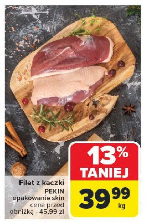 Filet z kaczki pekin promocja