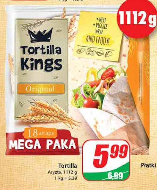Tortilla kings Aryzta promocja