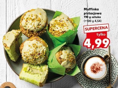 Muffinka pistacjowa promocja