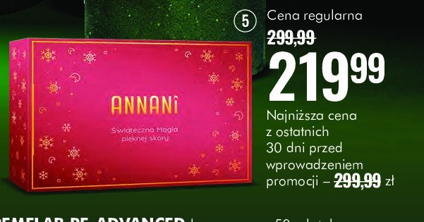 Zestaw w pudełku: serum rozjaśniające 30 ml + serum przeciwzmarszczkowe 30 ml + serum przeciwtrądzikowe 30 ml + serum odbudowuące Annani promocja w Super-Pharm