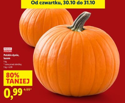 Dynia luzem promocja w Lidl