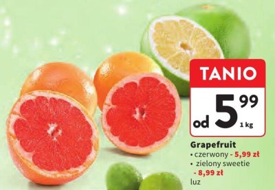 Grapefruit czerwony promocja w Intermarche