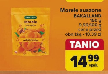 Morele suszone Bakalland promocja w Carrefour