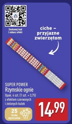 Rzymskie ognie Opak. 4 szt.  promocja w Aldi