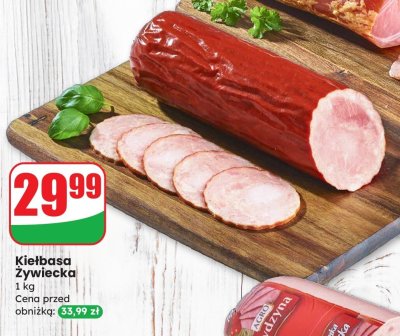Kiełbasa Żywiecka AGRO Rydzyna promocja w Dino
