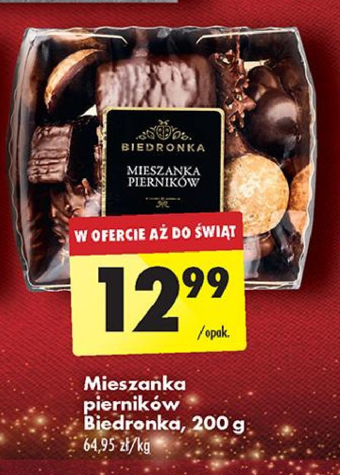 Mieszanka pierników Biedronka promocja w Biedronka