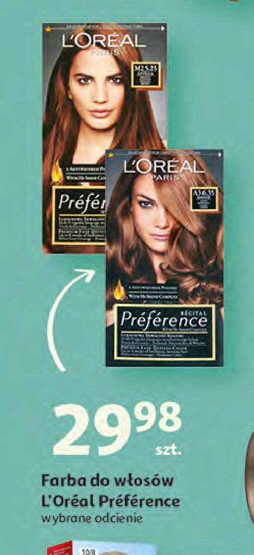 Farba do włosów a 36.35 L'oreal preference promocja