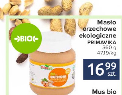 Masło orzechowe bio Primaeco promocja