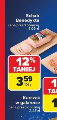 Schab Benedykta Duda promocja w Carrefour