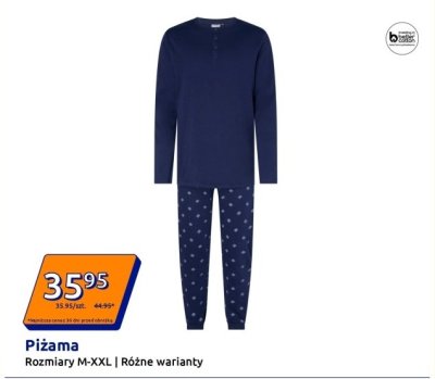 Piżama Rozmiary M-XXL Różne warianty promocja w Action