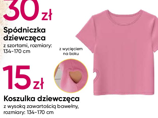 Koszulka dziewczęca 134-170 promocja