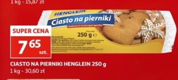 Ciasto na pierniki Henglein promocja