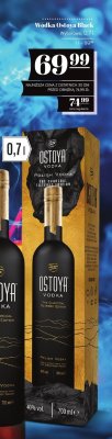 Wódka Ostoya Black 0,7l promocja w POLOmarket