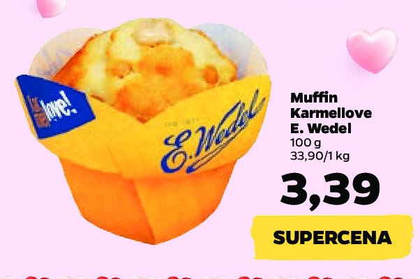 Muffin karmellove E. wedel promocja