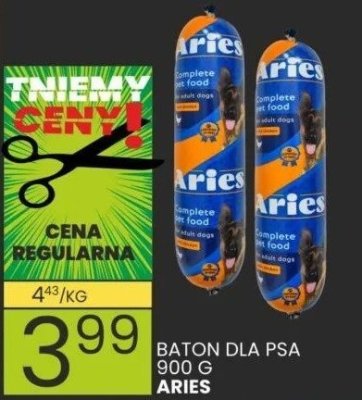 Karma dla psa Aries Complete Pet Food promocja w Wafelek