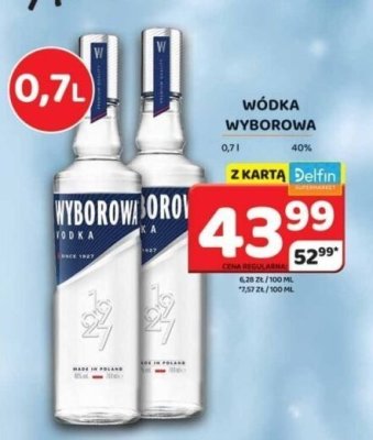 Wódka promocja w Delfin