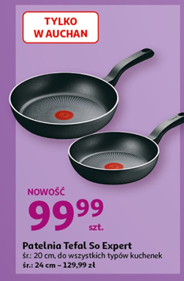 Patelnia so expert 20 cm Tefal promocja