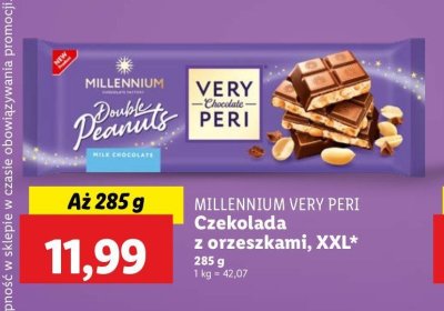Czekolada z orzechami Millennium promocja