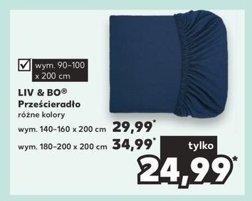 Prze艣cierad艂o 180-200 x 200 cm Liv & bo promocja