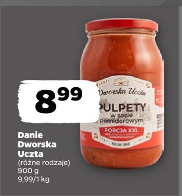 Danie w słoiku, różne rodzaje promocja w Netto