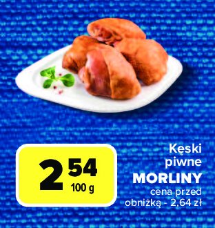 Kęski piwne Morliny promocja w Carrefour