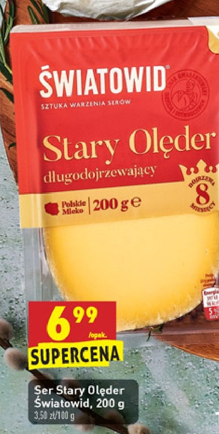 Ser olęder długodojrzewający 8 miesięcy Światowid promocja
