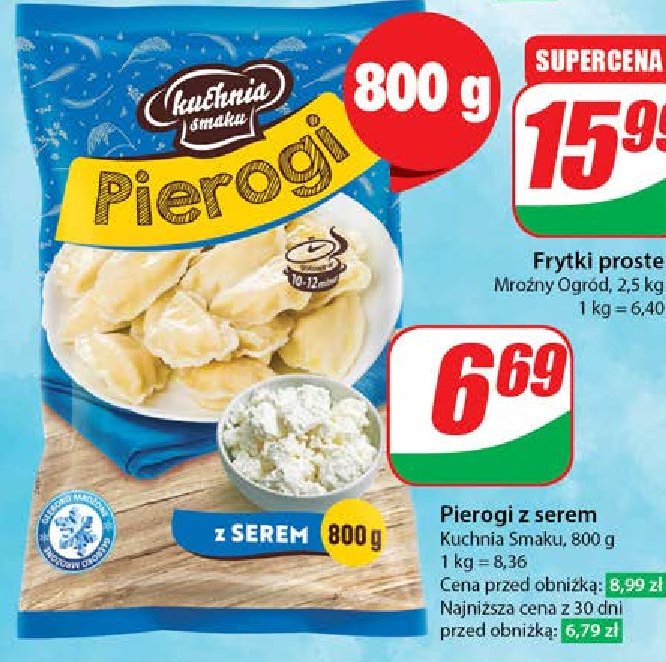 Pierogi z serem Kuchnia smaku promocja