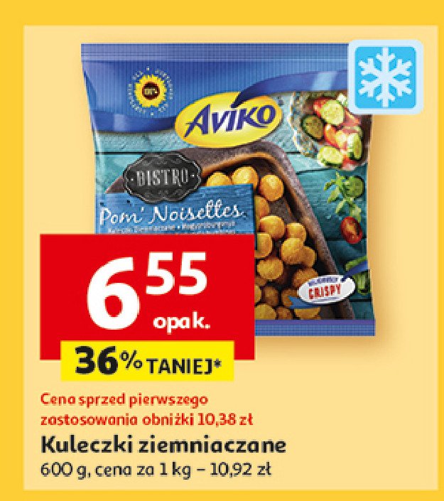 Kuleczki ziemniaczane Aviko promocja w Auchan