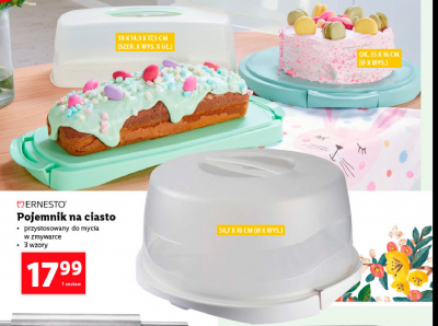 Pojemnik na ciasto 35 x 16 cm Ernesto promocja