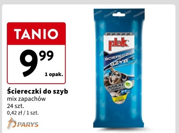 Ściereczki do szyb i luster cytryna & limonka Plak promocja