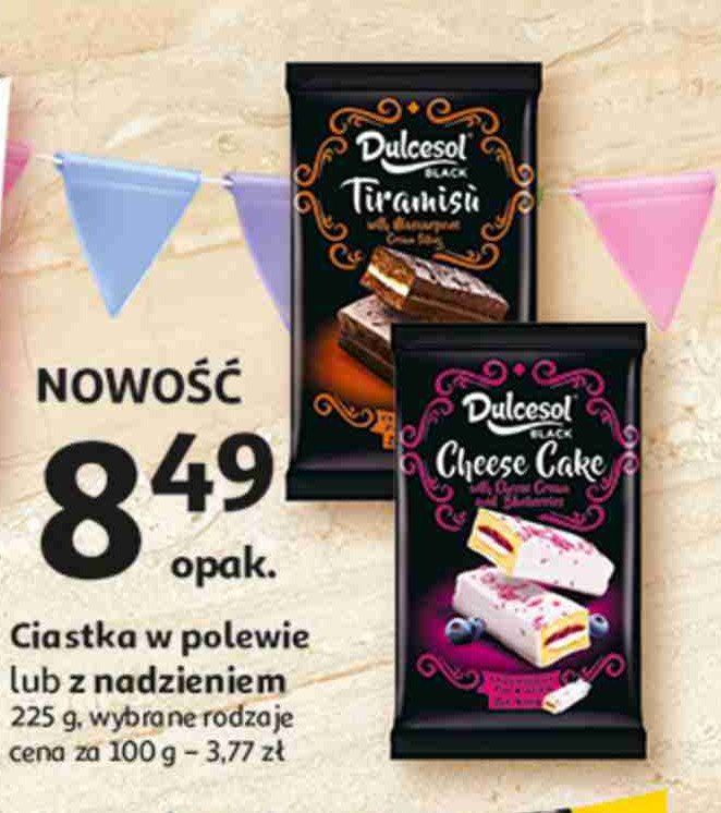 Ciastka cheese cake DULCESOL promocja