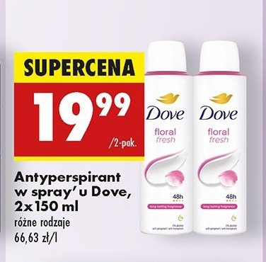 Dezodorant Dove floral promocja