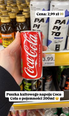 Napój promocja w Dino