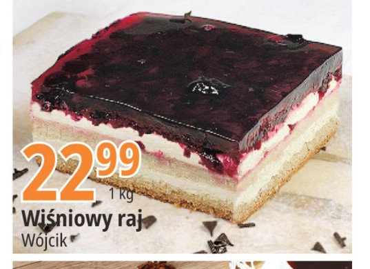 Ciasto wi艣niowy raj promocja