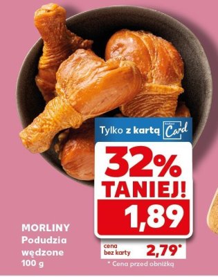 Podudzia wędzone Morliny promocja