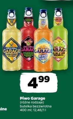 Piwo Garage (różne rodzaje) promocja w Netto