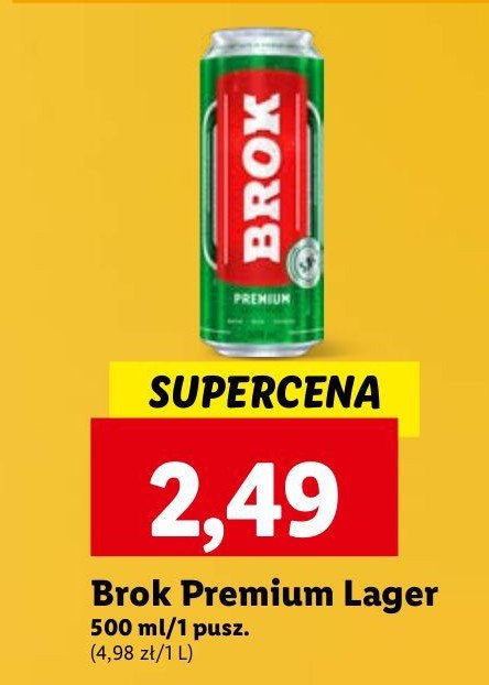 Piwo BROK EXPORT promocja