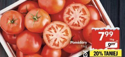 Pomidory promocja w Delikatesy Centrum