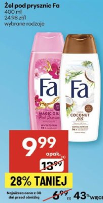 呕el pod prysznic Fa ipanema nights promocja w Delikatesy Centrum