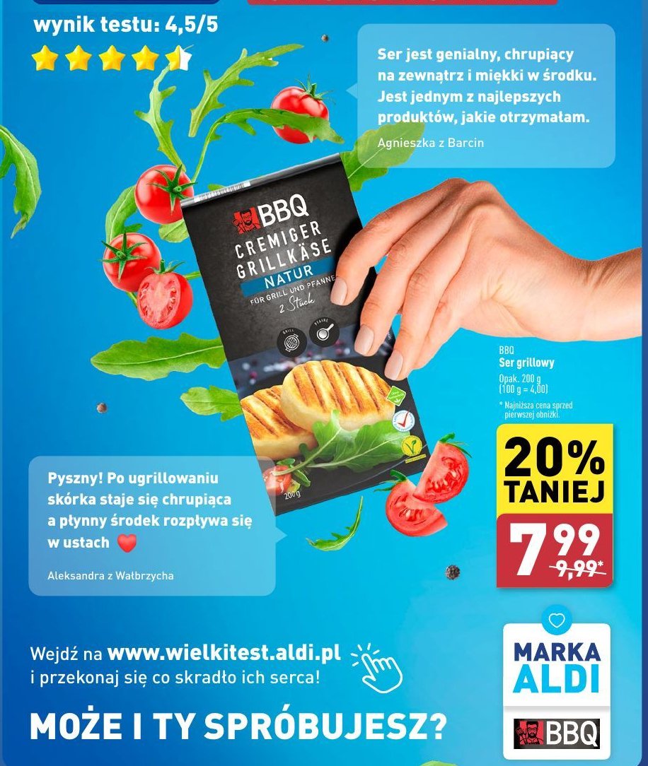 Ser grillowy natur Bbq promocja