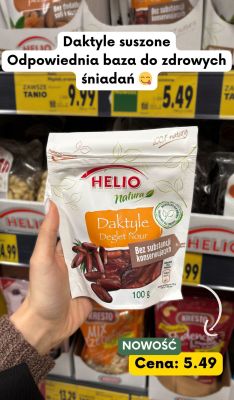 Daktyle suszone Deglet Nour promocja w Kaufland