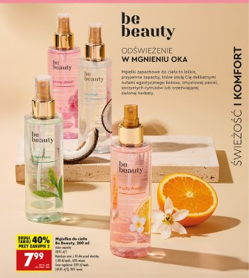 Mgie艂ka do cia艂a green tea Be beauty Be beauty care promocja