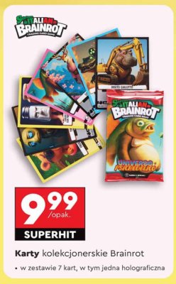 Karty kolekcjonerskie Brainrot promocja w Biedronka